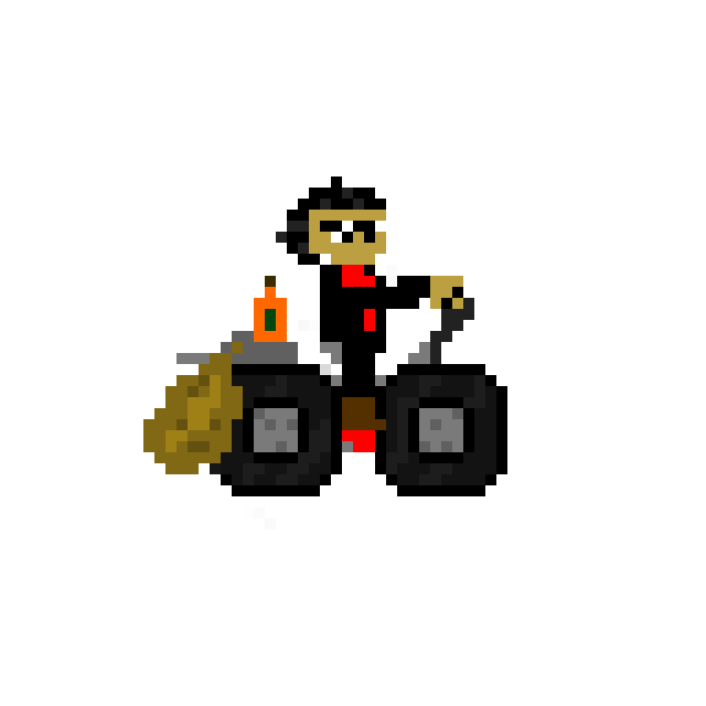 The very first throbo bagdins sprite. So old it predates the one in the first game